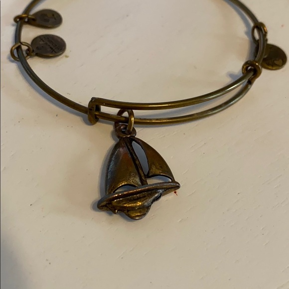 Alex and Ani Gold Charm Bracelets - Picture 2 of 4